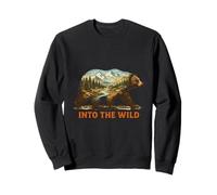 Nature Sauvage Aventure Exploration Esprit Mode de Vie Sweatshirt