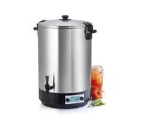 nature&saveurs - st?rilisateur de bocaux ?lectrique cuve inox avec robinet et minuteur 45l 2500w - ns st45ina