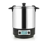 Nature&saveurs Stérilisateur de bocaux électrique cuve inox avec écran lcd et minuteur 12l 1650w - NSST12INA