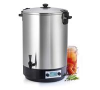 Stérilisateur de bocaux électrique cuve inox avec robinet et minuteur 45l 2500w Nature&saveurs ns st45ina inox G