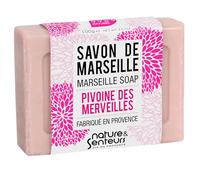 NATURE & SENTEURS Savon de Marseille pivoine des merveilles 100 g