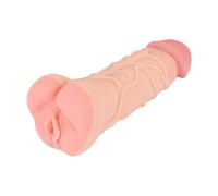 Nature Skin - 2en1 vaginette et gaine pénis (naturel)