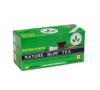Nature Slim Tea Extra-Forte - Tisane Detox & Transit Intestinal 30 Infusettes - Feuille de Mauve & Feuille de Cassia - Laxatif Naturel Doux - Thé Minceur sans Crampes, Constipation, Perte de Poids