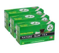 Nature Slim Tea - Tisane Laxative Détox Extra Forte 3x30 Infusettes | Malva Verticillata et Cassia Angustifolia pour Constipation et Digestion | Ventre Plat, Thé Minceur Naturel pour Perte de Poids