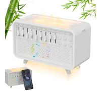 nature sound box,White Noise Night Light Humidifier,Sound Box White Noise Night Light Humidifier,Air Aroma Diffuser Humidifierwith 8 White Noise Effect & LED Night Light Sound Machine