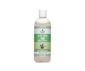Nature Spell 99% Pure Aloe Vera Gel 200ml, Made in UK, No Added Colours, Fragrance or Parabens