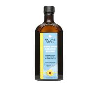 Nature Spell Authentique huile de ricin noire de Jamaïque avec vitamine E pour cheveux et corps 150 ml