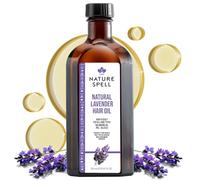 Nature Spell Huile de Lavande pour Cheveux et Cuir Chevelu, Huile Pré-Diluée, Aide à Réduire les Pellicules, Renforce Racines et Longueurs, Tous Types de Cheveux, Vegan, 150 ml