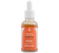 Nature Spell Sérum Visage à la Vitamine C, Aide à Atténuer les Signes de l’Âge et à Illuminer le Teint, Soin Hydratant Enrichi en Eau de Rose et Réglisse, Tous Types de Peau, Végan, 30 ml