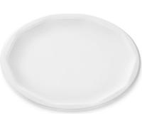 NATURE Star Assiette en canne à sucre Etoile ronde 225 mm blanc