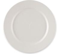 NATURE Star Assiette en canne à sucre Gourmet ronde 270 mm blanche