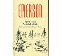 Nature suivi de Société et solitude