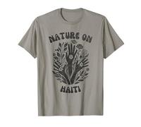 Nature sur Haïti Art Floral T-Shirt
