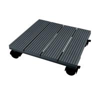 Nature Tablette A Roulettes Pour Plantes - Bois Composite - H7 X 30 X 30 Cm