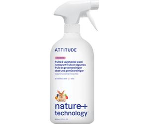 Nature + Technology Nettoyant Fruits Et Légumes Sans Odeur 800ml