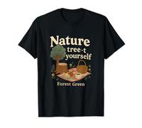 Nature : Tree-t Yourself Cottagecore Forest Art T-Shirt