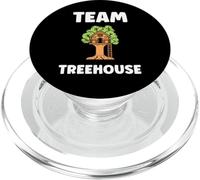 Nature Treehouse in Minimalist Trees Simple Team Tree House PopSockets PopGrip pour MagSafe