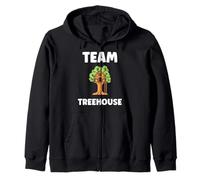 Nature Treehouse in Minimalist Trees Simple Team Tree House Sweat à Capuche