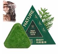 Nature Triangle Shampoo Bar,120g Natural Solid Shampoos for Women and Men,Rich Lather,Gentle on Hair & Scalp,Calming & Strengthens Hair,Easy to carry,Shampoo for All Hair Types (1Pcs)