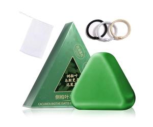 Nature Triangle Shampoo Bar, Green Soap Shampoo, Usman Grass Shampoos Bar