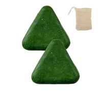 Nature Triangle Shampoo Bar - NatureSeven Green Soap ShampooBar for Women and Men Hair Care (#5)