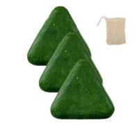 Nature Triangle Shampoo Bar - NatureSeven Green Soap ShampooBar for Women and Men Hair Care (#6)