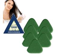 Nature Triangle Shampoo Bar-renforce et lisse les cheveux, Bar de shampooing solide pour les soins des cheveux, nettoyage doux et soins nutritifs savons pour les femmes et les hommes (7)