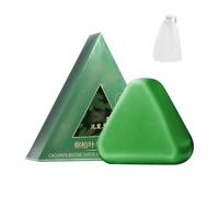 Nature Triangle Shampooing Bar, Nature Seven Green Soap Shampooing, barre de shampooing solide à base de plantes, soins aux cheveux à base de plantes, Nettle nettoyage et soins nourrissant (1pcs)