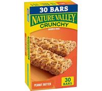 Nature Valley Barres granola croustillantes, beurre d'arachide, 15 carats, 30 barres