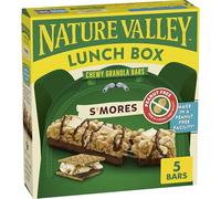 Nature Valley Boîte repas Chewy Barres de céréales S'mores sans arachide 5 barres 130,4 g