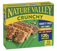 Nature Valley Crunchy Barres Granola Paquet Variété (254 g)