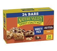 Nature Valley Lot de 24 barres de céréales sucrées et salées