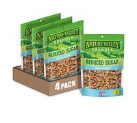 Nature Valley Muesli, sucre réduit, amande vanille, sac de 325 ml (4 pièces)