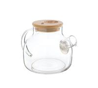 NATURE & VOUS-Théière en verre et couvercle bambou Nature & Vous - 850 ml