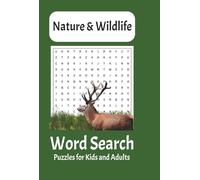 Nature & Wildlife Word Search Puzzle Book: Word Searches with Easy to Read Print about Nature and Wildlife, Animals, Outdoors and More | 6x9 inches, ... Gift for Vacations, Holidays and Free Times