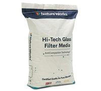 Nature Works Hi-Tech Verre à filtre pour piscine Filtre à sable 100 % pur verre plat respectueux de l'environnement Grain 0,6 à 1,0 mm (20 kg)