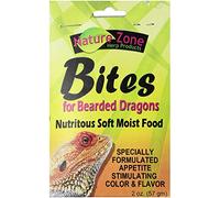 Nature Zone Juvenile Bearded Dragon Bites Nutritious Soft Food 2oz - 3 Pack