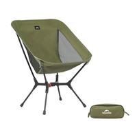 Naturehike Chaise de camping pliable ultra légère - Petite taille une fois pliée et design robuste pour le camping, les pique-niques et les activités de plein air et la randonnée