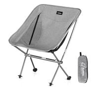 Naturehike Chaise de Camping Ultra légère - Pliable - Charge maximale:150 kg - avec Sac de Transport - Compacte - Portable - Petite Chaise de Camping pour Le Camping,Les Festivals,la randonnée