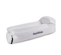 Naturehike Chaise Longue Gonflable, Canapé Gonflable Etanche avec Emballage Portable, lit Gonflable Voyages,la Piscine et Les Gêtes sur la Plage(Gris)