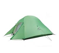 Naturehike Cloud Up 2 Mise à niveau Tente de camping 2 personnes avec foyer pour 3-4 saisons, portable, légère, imperméable, pour alpinisme, Bud Green