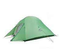 Naturehike Cloud-Up 2 Tente Dôme Randonnée Autoportante Ultra-légère pour 2 Personnes Imperméable Autoventilation pour Camping Outdoor Cyclisme Moto (210T Vert Amélioré)