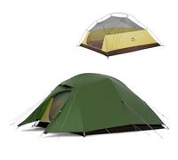 Naturehike Cloud-up 3 Tente Légère Tente 3 Personnes Camping et Trekking 3-4 Saisons (20D Verde Foresta)