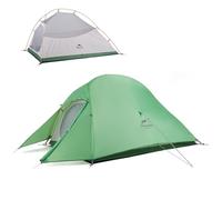 Naturehike Cloud Up Tente de randonnée autoportante pour 2 Personnes en Nylon Ultra léger Double Couche pour Deux Personnes (Polyester 210T, Vert Clair, 2 Personnes)