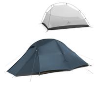 Naturehike Cloud Up Tente dôme légère pour 2 personnes - Facile à installer - Coupe-vent et imperméable - Pour les voyages, le trekking - Bleu