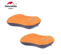 Naturehike Gonflable Oreiller Voyage Air Oreiller Cou De Couchage De Camping Vitesse Rapide Portable Tpu Nh17t013-Z - Type Orange X 2