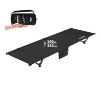Naturehike Lit de camp pliable - Portable - Ultra léger - Charge maximale : 150 kg - Pour camping, randonnée, maison, voyage, bureau