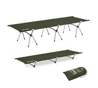 Naturehike Lit de Camping Ultra Léger avec Capacité de Charge de 150 Kg, Hauteur Réglable et Pliable, Portable, Idéal pour Camping, Pause Déjeuner ou Lit d'Invité