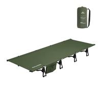 Naturehike Lit de camping ultra léger et pliable et résistant avec sac de transport pour tente, randonnée, maison, sac à dos, bureau, pause déjeuner (vert)