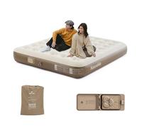 NatureHike Matelas Gonflable Double 200x150x25CM avec Pompe Rechargeable Auto-gonflante pour Camping et Voyage - Matelas Gonflable pour la Maison et le Voyage